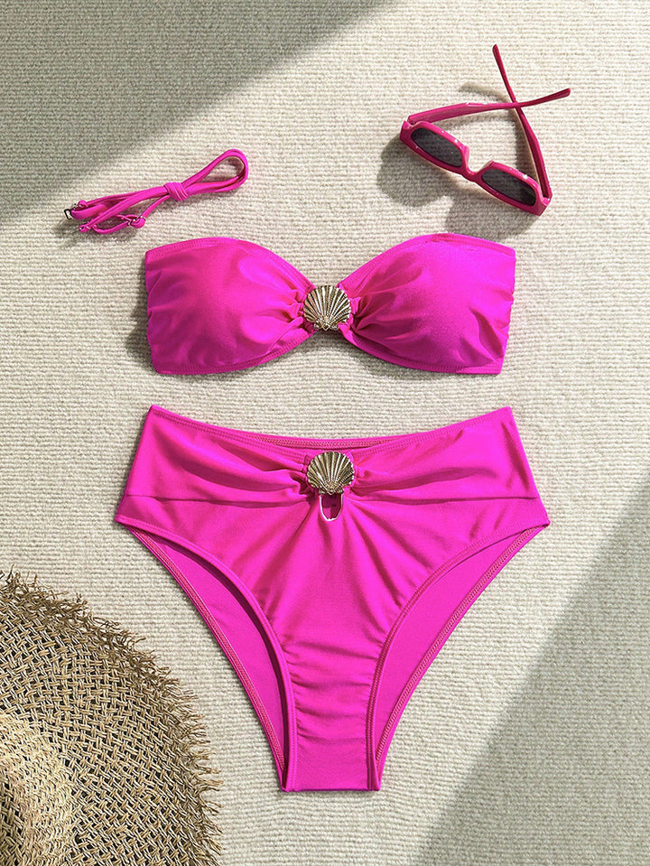 Damen-Bikini mit eleganter Muschel-Applikation Drune