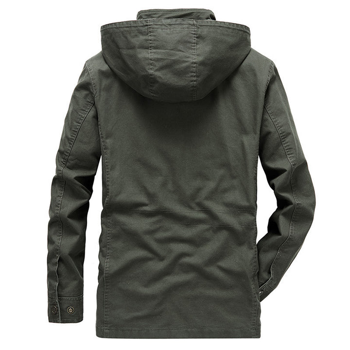 Herren Multifunktionale Übergangsjacke mit Kapuze Drune