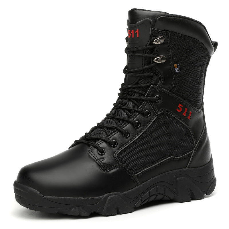 Herren Taktische Hochleistungs Wasserdichte Stiefel Drune