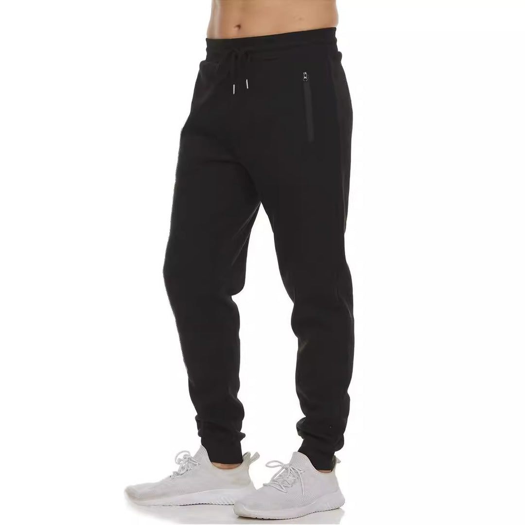 Damen nan taillierte Jogginghose mit seitlichen Reißverschlusstaschen, Kordelzug und schmalem Beinabschluss Drune