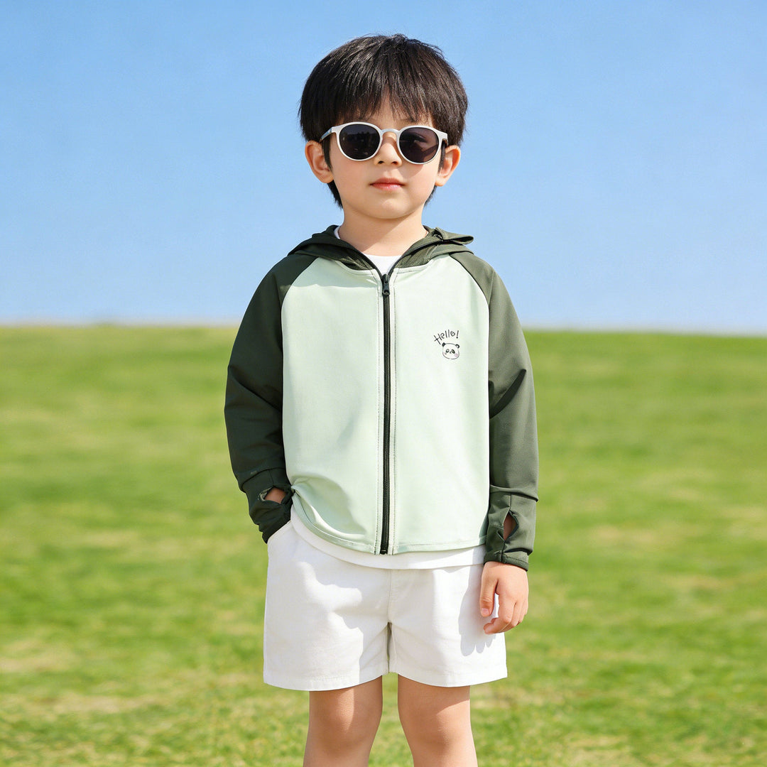 Kinder UV-Schutz Kapuzenjacke Drune