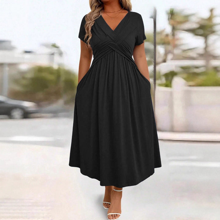 Damen lockeres Maxi-Kleid Drune