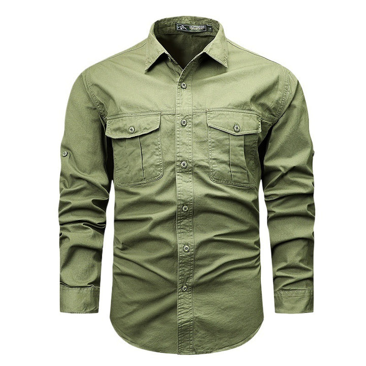 Herren Praktische Outdoor-Hemdjacke Drune