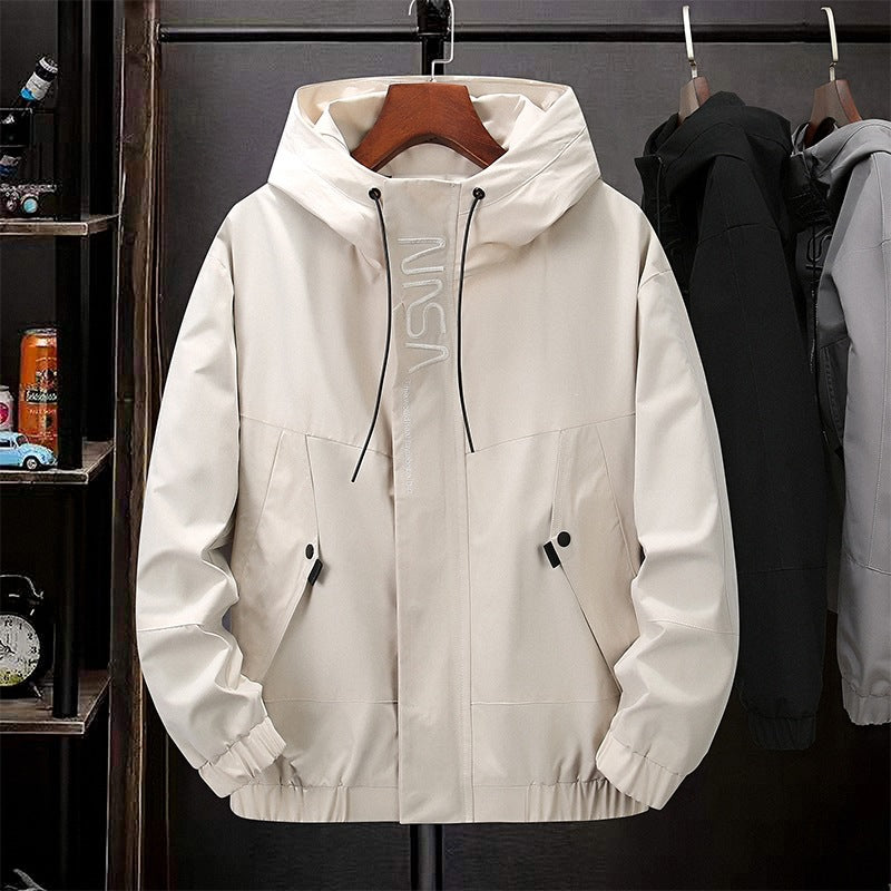 Herren Modische Outdoor-Jacke mit praktischen Taschen Drune