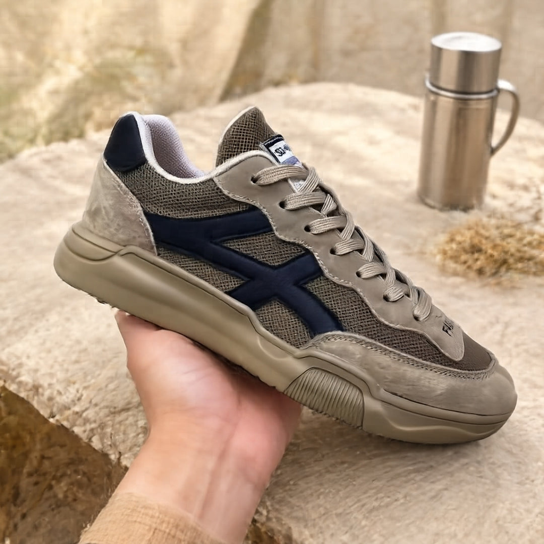 Herren Sportliche Sneaker mit robuster Gummisohle Drune