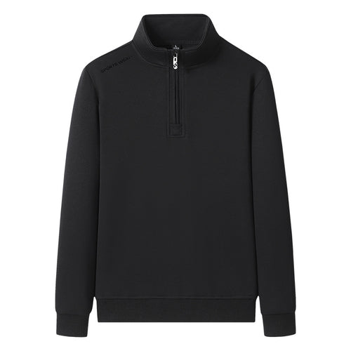 Herren Sportlicher Stehkragen Pullover Drune