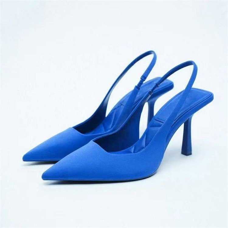 Damen Slingback-Pumps mit spitzem Zehenbereich und elegantem Absatz Drune