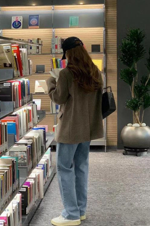 Drune | Taschen Woll Loser Anzugmantel