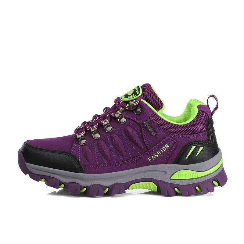 Damen Robuster Trekking‑Halbschuh mit profiliertem Outdoor‑Grip und gepolstertem Komfortfutter Drune