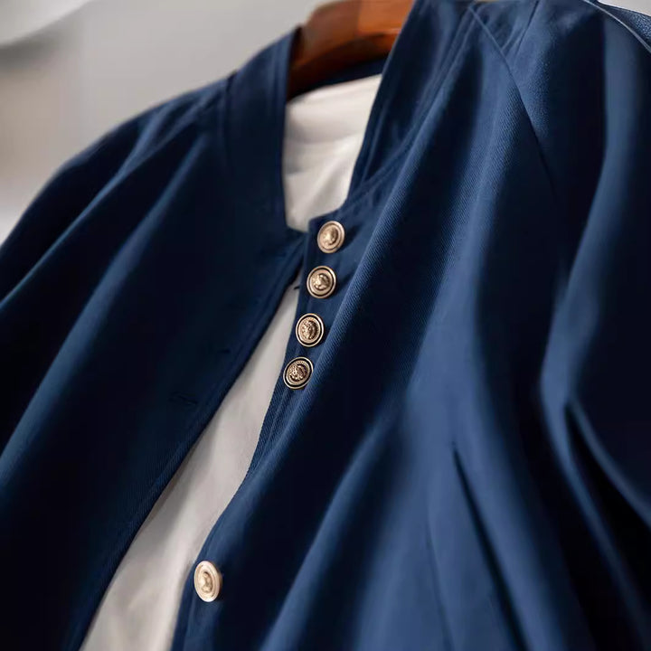 Damen Modische und elegante Jacke mit schmalem Schnitt Drune
