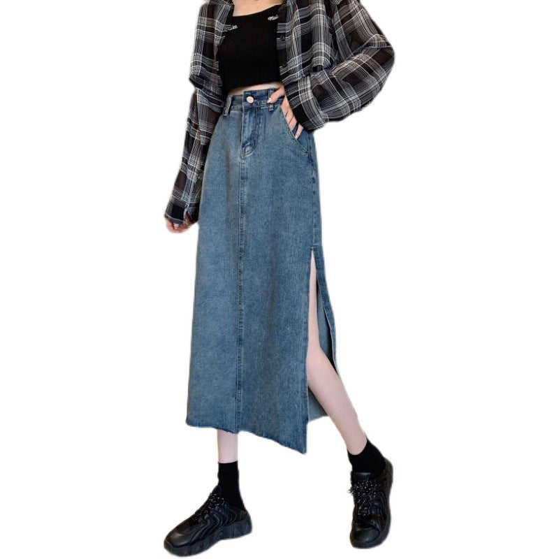 Damen Jeansrock Drune