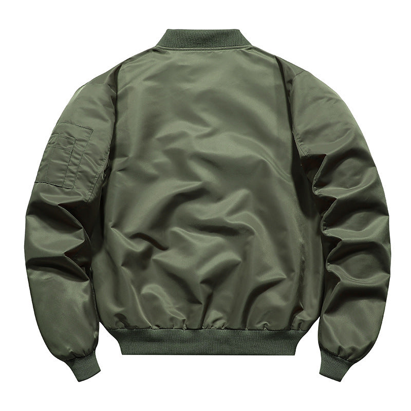 Herren Leichte Flieger-Bomberjacke mit wasserabweisender Shell und Kontrastfutter Drune