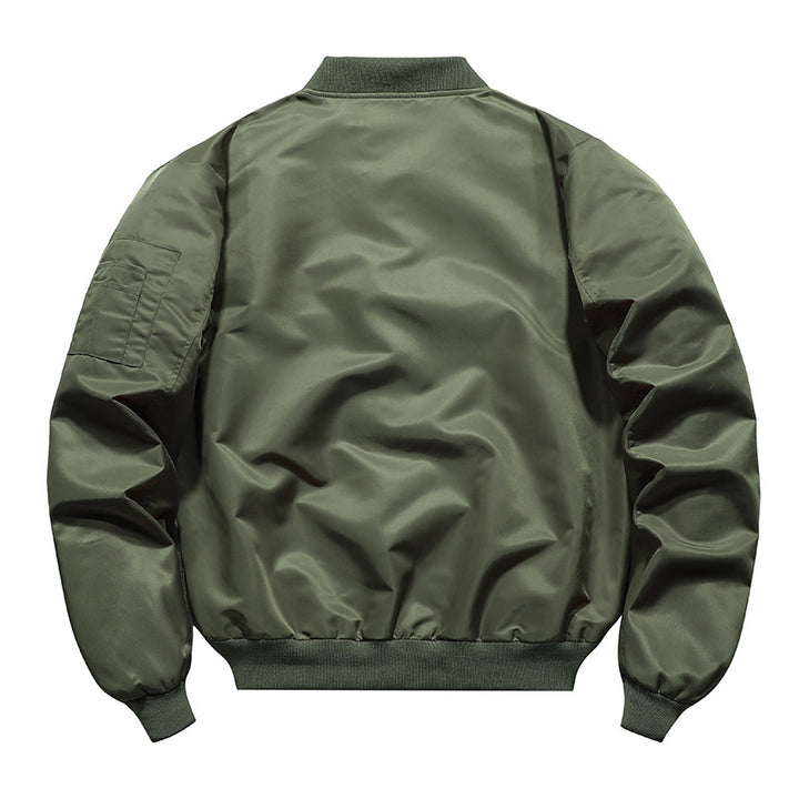 Herren Leichte Flieger-Bomberjacke mit wasserabweisender Shell und Kontrastfutter Drune