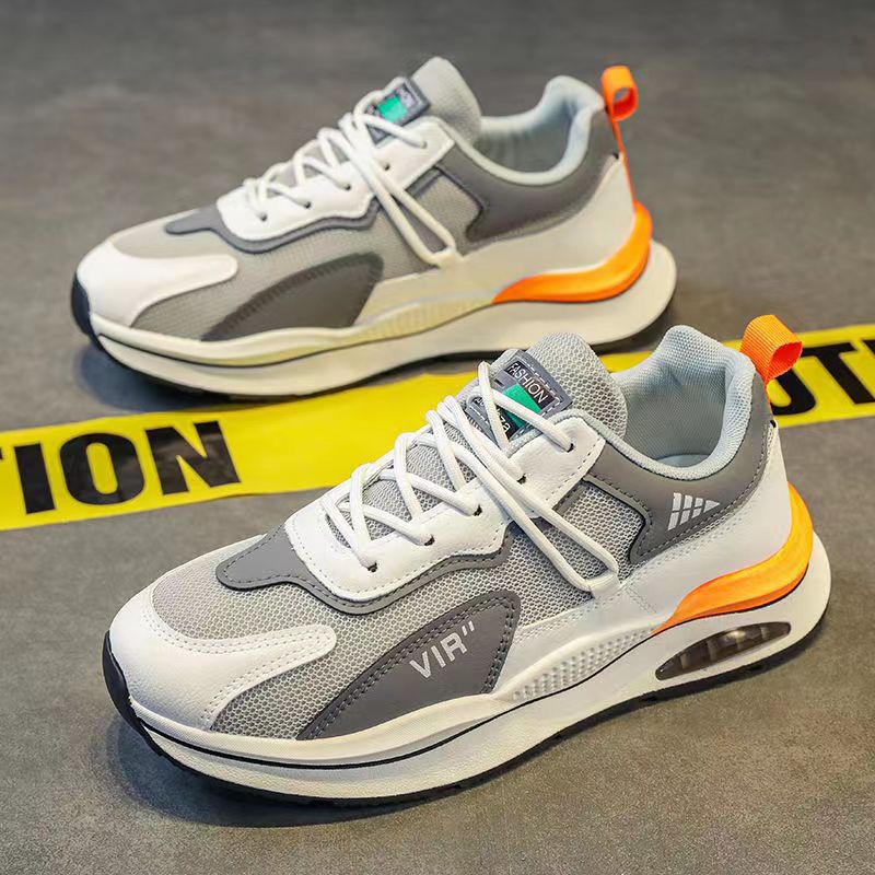 Damen Sportliche Sneaker mit atmungsaktiver Mesh-Oberfläche und dämpfender Sohle Drune