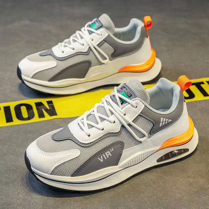 Damen Sportliche Sneaker mit atmungsaktiver Mesh-Oberfläche und dämpfender Sohle Drune