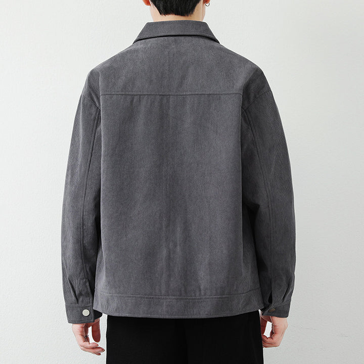 Herren Modische Cordjacke Drune