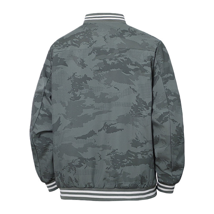 Herren Sportliche Bomberjacke mit kontrastierenden Details Drune