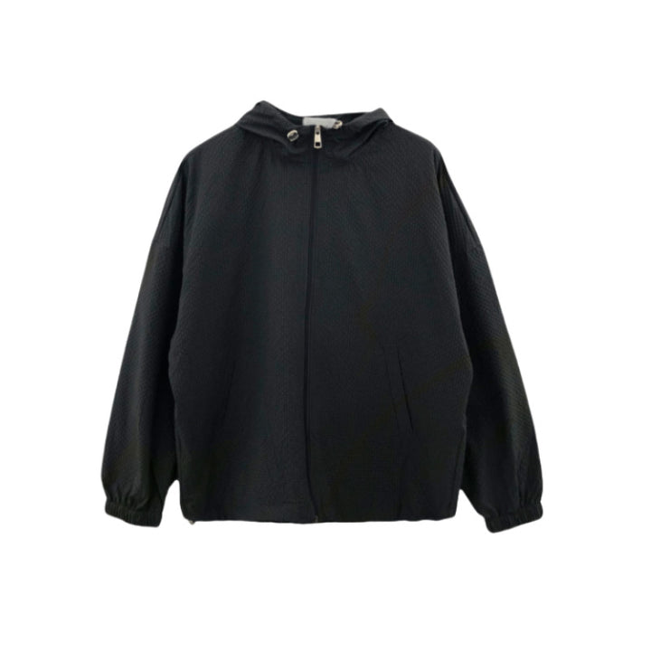 Damen leichte Outdoorjacke mit verstellbarem Kordelzug Drune