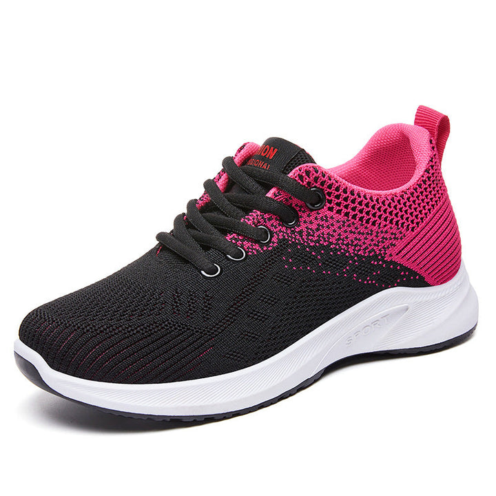 Damen Atmungsaktive Sport-Einlegesohlen Sneakers mit flexiblem Obermaterial Drune