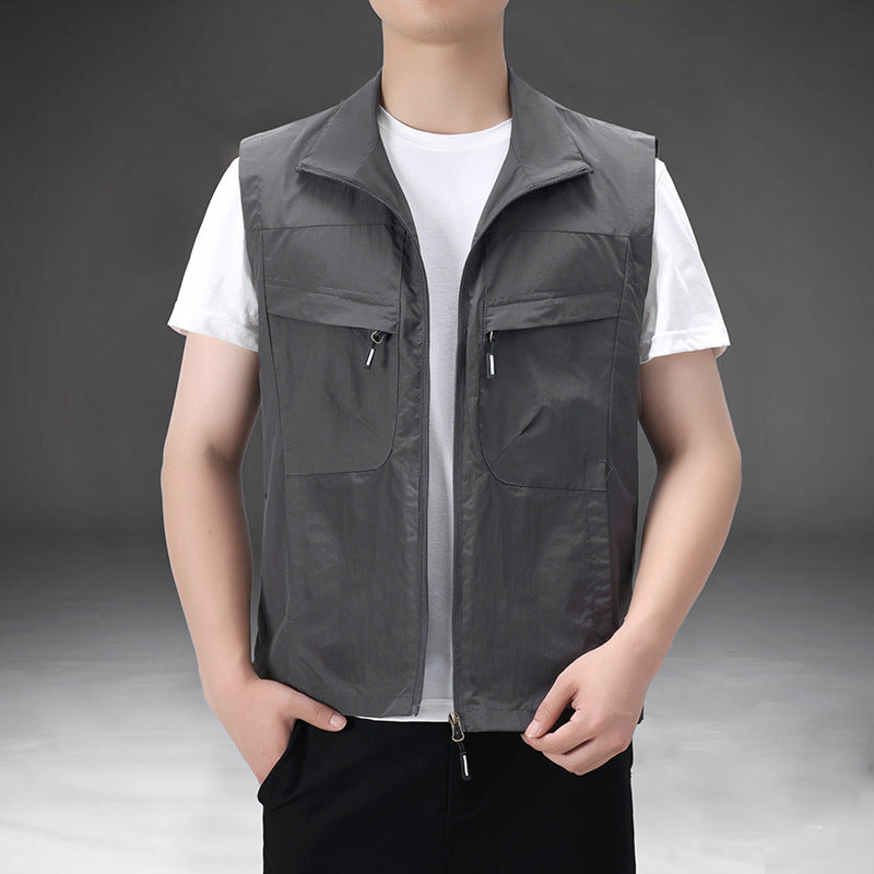 Herren Praktische Outdoor-Weste Drune