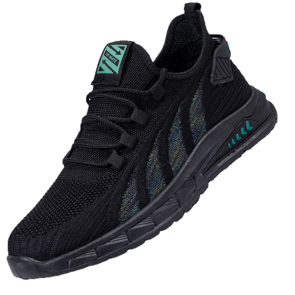 Herren Leichte Sneaker mit atmungsaktiven Mesh-Einsätzen und dämpfender Sohle Drune