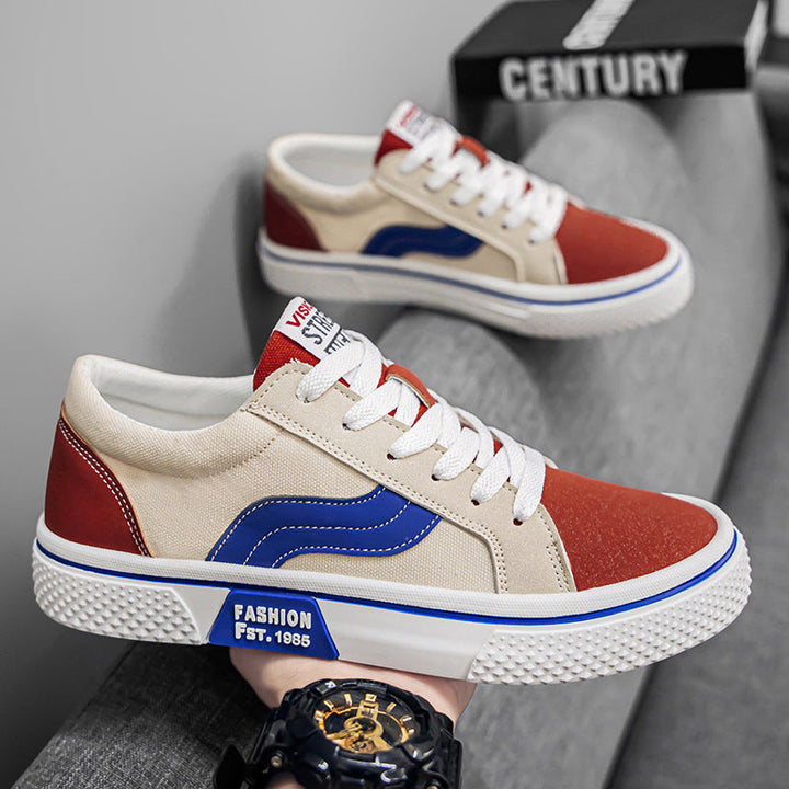 Damen Freizeitsneaker mit robustem Canvas-Obermaterial und rutschfester Sohle Drune