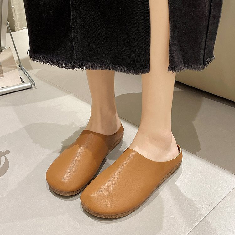 Damen Clogs mit weichem Obermaterial und rutschfester Sohle Drune