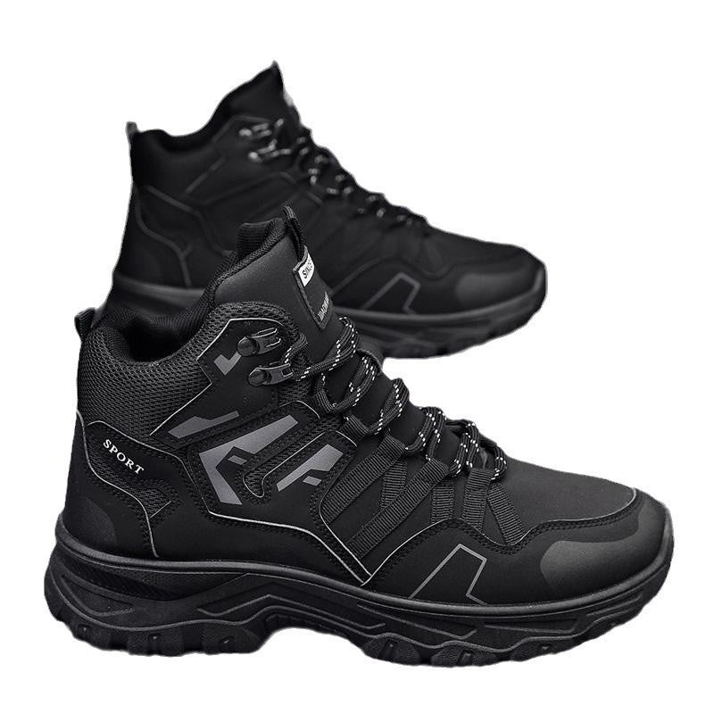 Damen Wanderstiefel mit robustem Obermaterial und rutschfester Sohle Drune