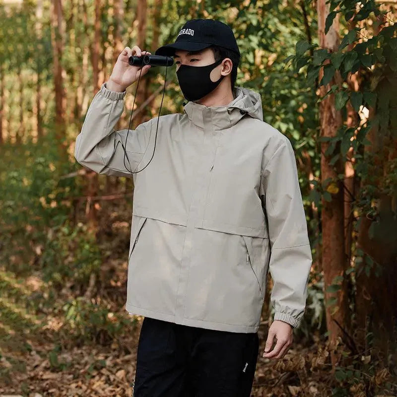 Drune | Lässige Regenjacke