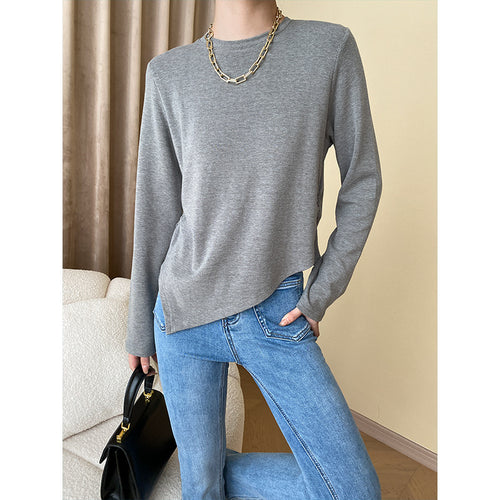 Damen Hochtaillierte Weitgeschnittene Jeans Drune