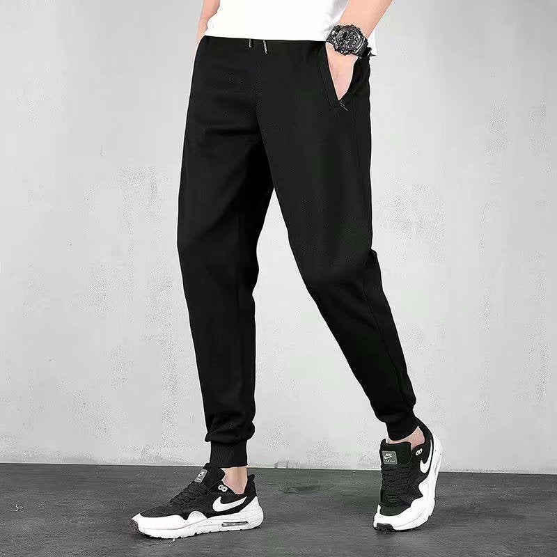 Herren Sportliche Jogginghose mit seitlichen Reißverschlusstaschen Drune