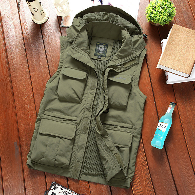 Herren Funktionale Outdoorkombination Jacke Drune