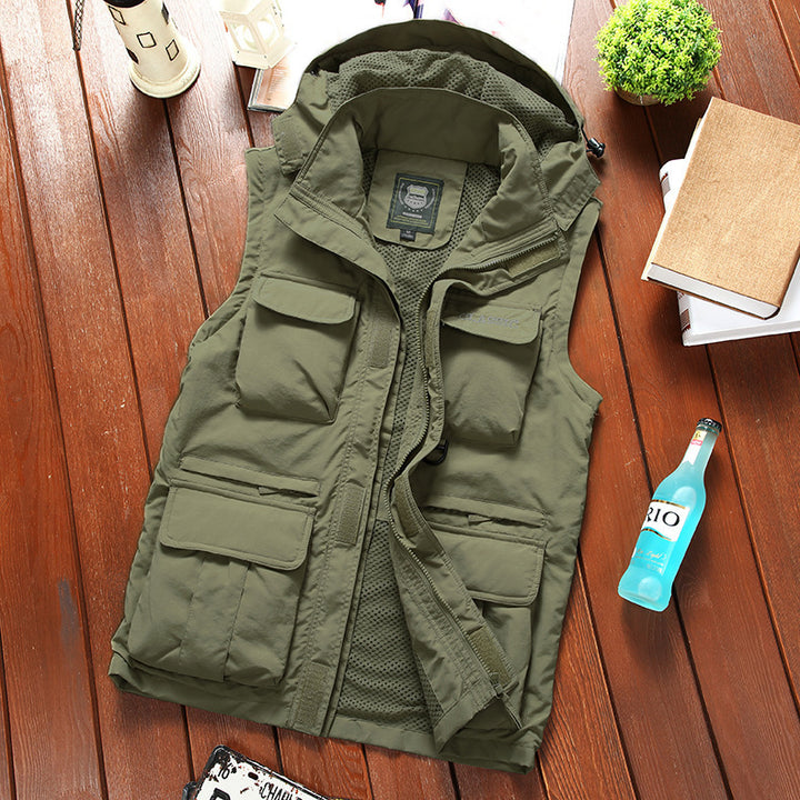 Herren Funktionale Outdoorkombination Jacke Drune