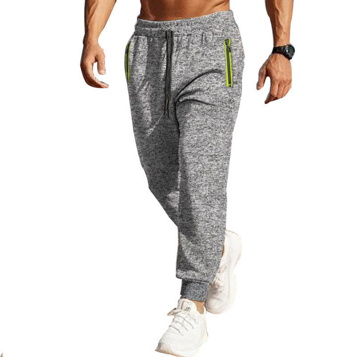 Herren Sportliche Freizeitpants mit seitlichen Reißverschlusstaschen Drune