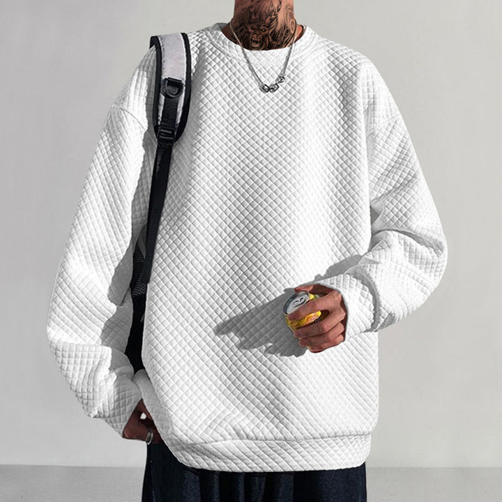Herren Urbaner Sweatshirt mit strukturiertem Design und lässiger Passform Drune