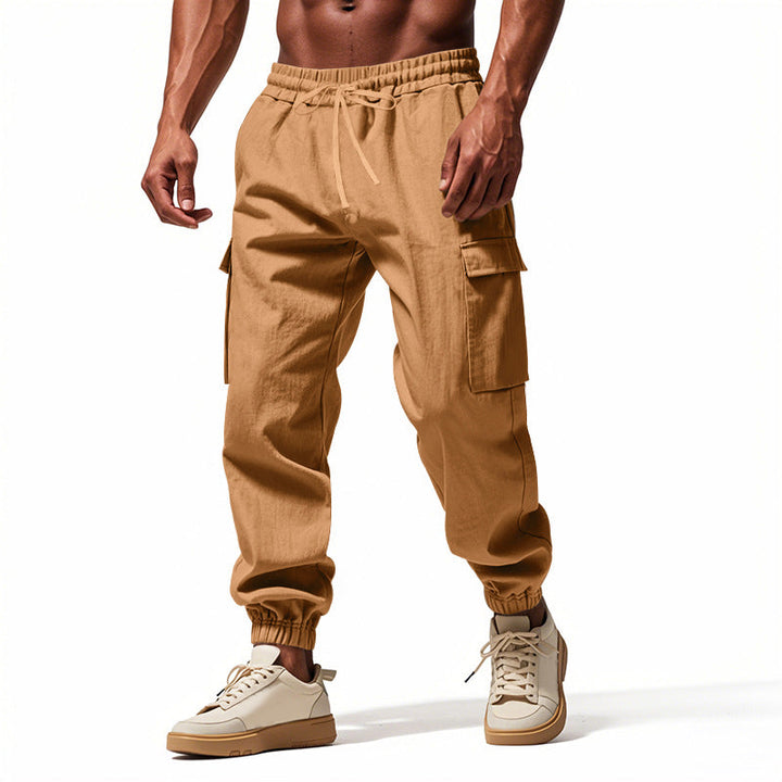 Herren Cargo-Hose mit elastischem Bund und praktischen Seitentaschen Drune
