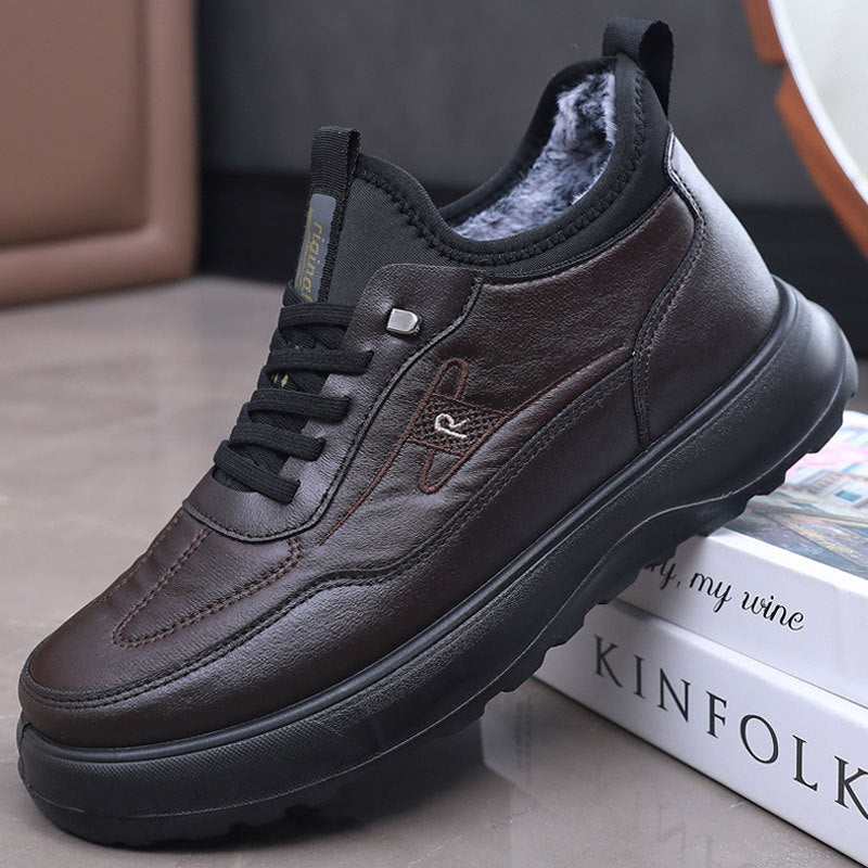 Herren Gefütterter Winter-Sneaker mit Teddyfutter und robuster Profilsohle Drune