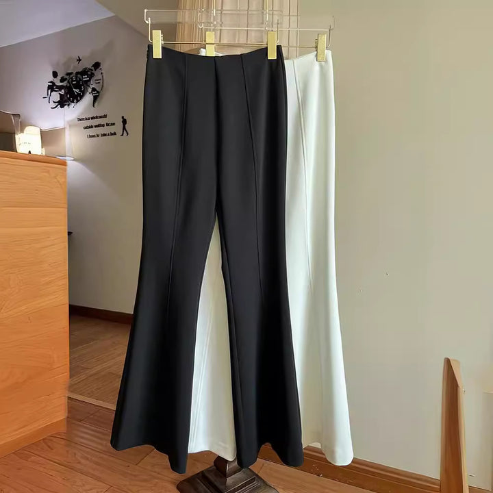 Damen Elegante Kickflare-Hosen Drune