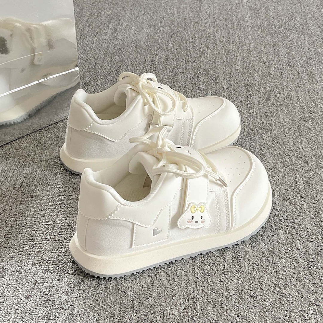 Damen Sportliche Sneakers mit niedlichen Tiermotiven und komfortabler Sohle Drune