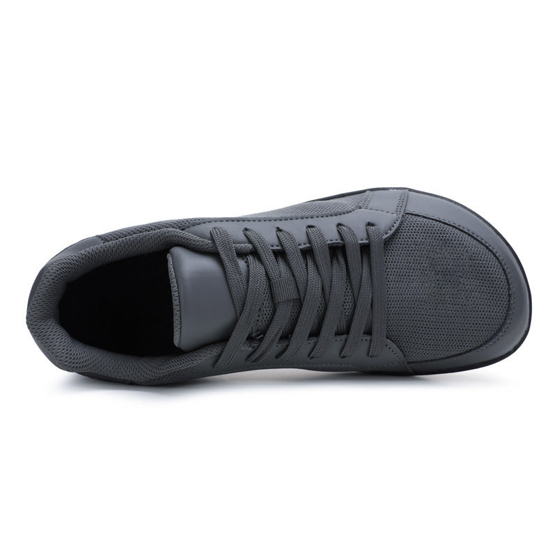 Herren nan urbaner City-Sneaker mit nahtlosem Mesh- und Kunstledermix, gedämpfter EVA-Sohle und gepolsterter Fersenstütze Drune