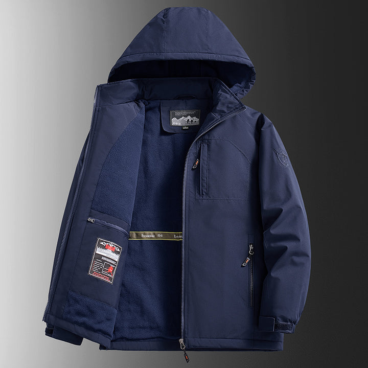 Herren Robuste Winterjacke mit isolierendem Futter Drune