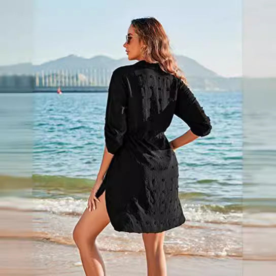 Damen lässiges Strandkleid Drune
