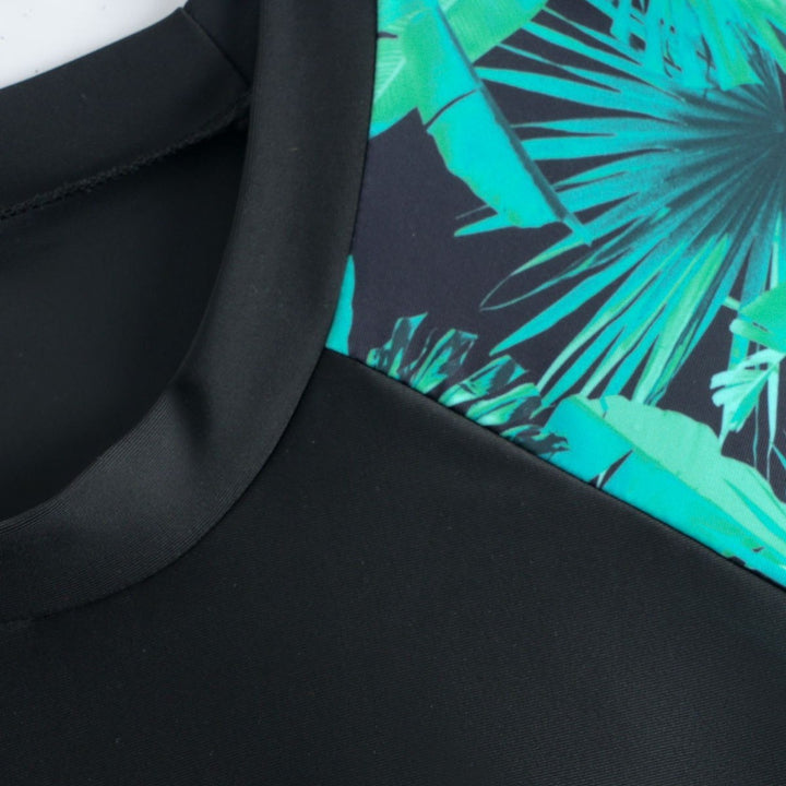 Damen Shirt für Wasseraktivitäten mit tropischem Muster Drune