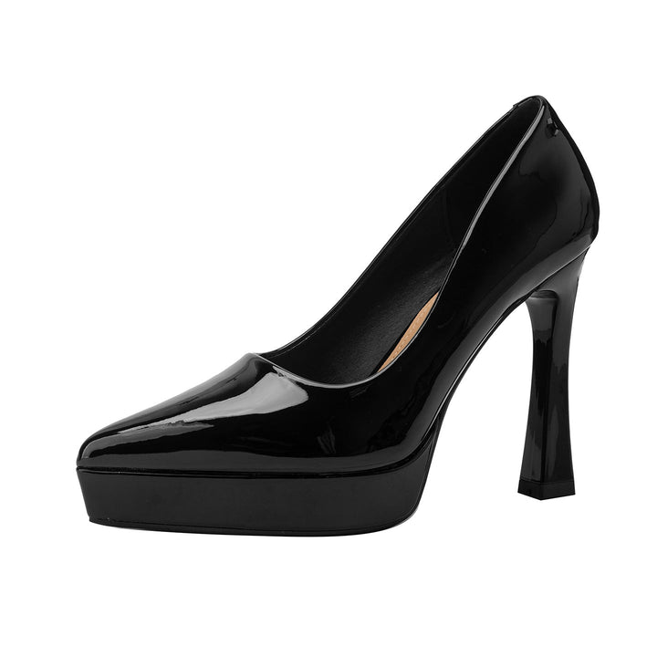 Damen Glamouröse High Heels mit Plateau und spitz zulaufendem Design Drune