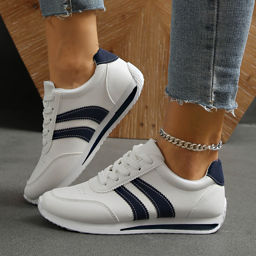 Damen Sportliche Freizeitsneaker mit atmungsaktivem Obermaterial Drune