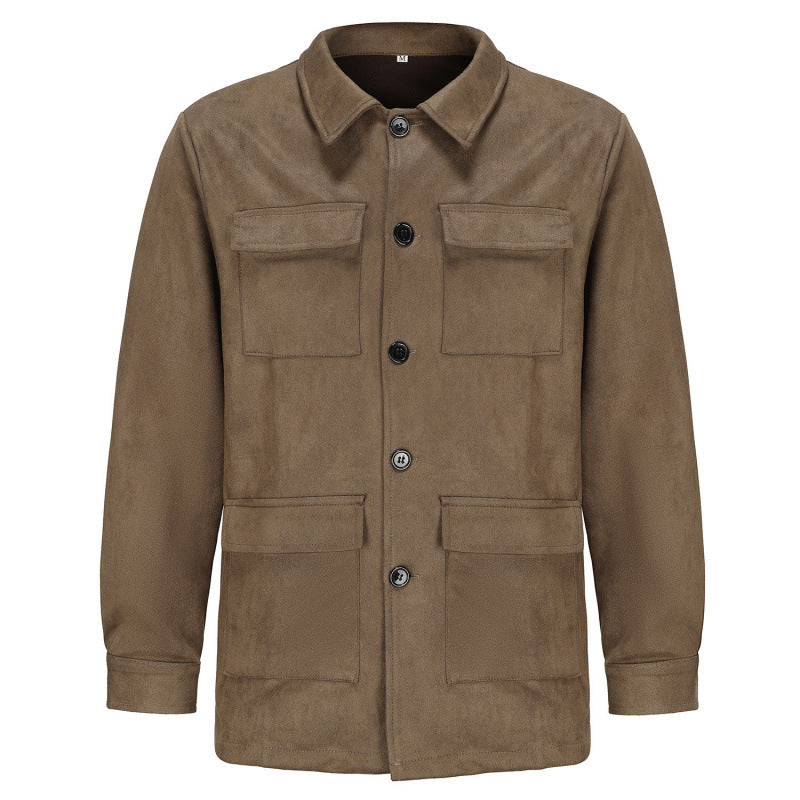 Damen praktische Jacke im modernen Look mit aufgesetzten Taschen Drune