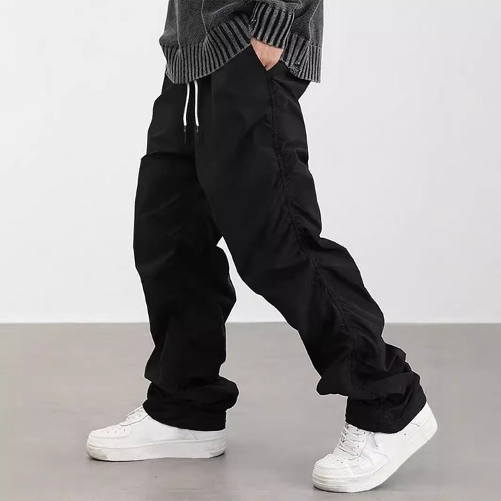 Herren lässige Cargo-Hose mit elastischem Bund und praktischen Taschen Drune