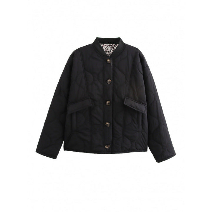Drune | Damen Gequiltete Oversized Jacke Sportlicher Stil