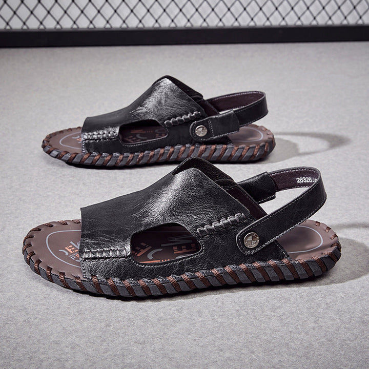 Herren Komfortable Freizeitsandalen mit verstellbarem Riemen Drune