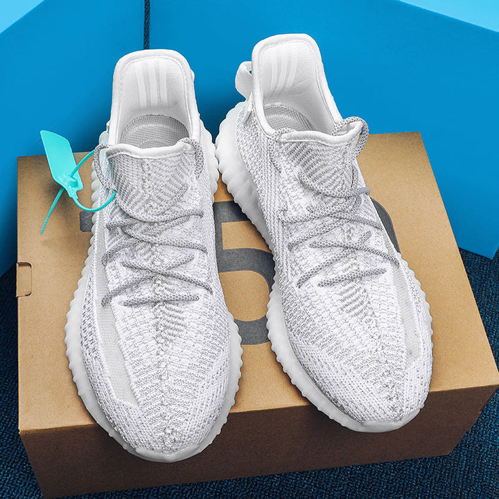 Damen Hochleistungs-Laufschuhe mit atmungsaktiver Strickoberfläche und rutschfester Sohle Drune